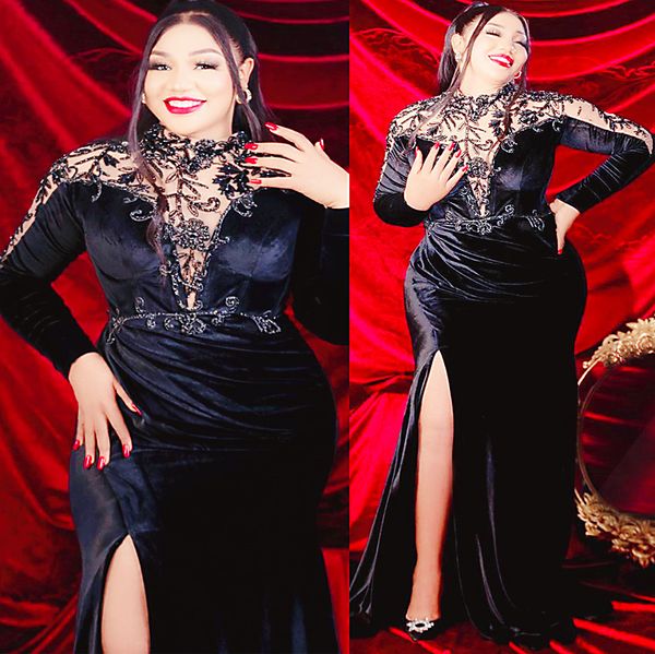 2023 arabic aso ebi black mermaid prom dress velvet lace beaded evening formal party second reception birthday engagement gowns dresses robe
2023 arabic aso ebi black mermaid prom dress velvet lace beaded evening formal party second reception birthday engagement gowns dresses robe