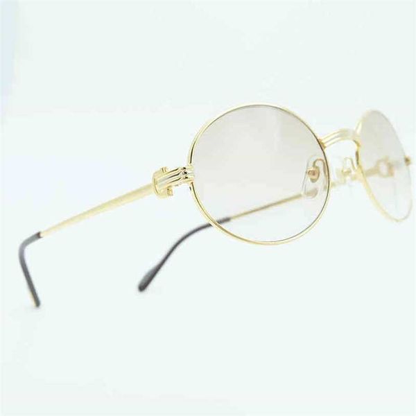 2023 designer glasses new retro oval metal men designer mens luxury gold sunglasses round stylish glasses, White;black
2023 designer glasses new retro oval metal men designer mens luxury gold sunglasses round stylish glasses, White;black