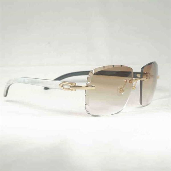 2023 designer glasses new vintage natural horn oversize rimless diamond cutting men wood sunglasses retro shades for summer club eyewear, White;black
2023 designer glasses new vintage natural horn oversize rimless diamond cutting men wood sunglasses retro shades for summer club eyewear, White;black
