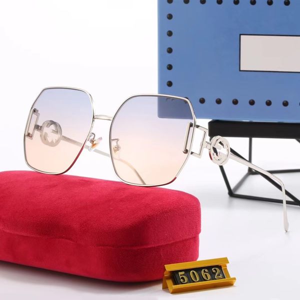 

Designer Vintage Sunglasses Glasses Square Sunglasses Siamese Oversized Sun Glasses for Women Brand Rimless Oce Frame