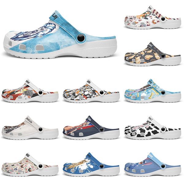 Customized beautiful and comfortable glossy Diy shoes for men and women's indoor slippers 38-94195 
Customized beautiful and comfortable glossy Diy shoes for men and women's indoor slippers 38-94195