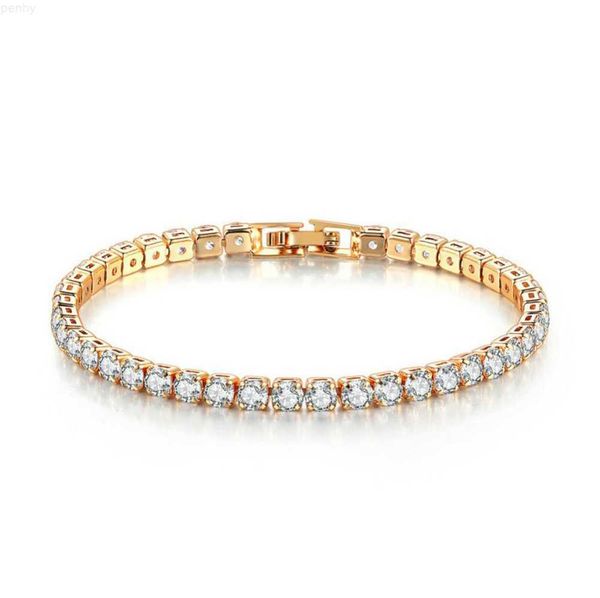2023 new fashion wholesale copper alloy gold plated 4mm cubic zirconia cz diamond charm tennis bracelet for women, Black
2023 new fashion wholesale copper alloy gold plated 4mm cubic zirconia cz diamond charm tennis bracelet for women, Black
