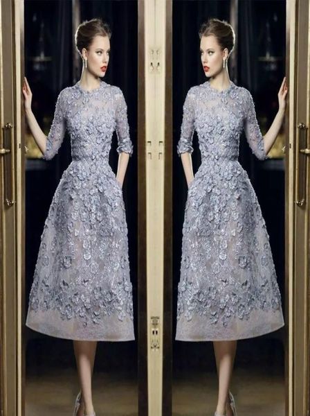 elie saab short prom dresses lace knee length appliques half sleeves evening dress formal party gowns2341398, Black
elie saab short prom dresses lace knee length appliques half sleeves evening dress formal party gowns2341398, Black
