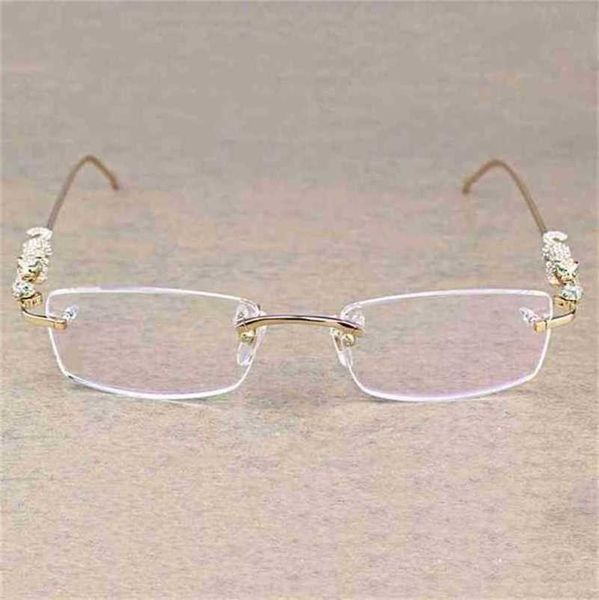 20% off for luxury designers vintage leopard rimless clear stone transparent glasses frame eyewear men accessories oculos eyeglasses 6384kaj, White;black
20% off for luxury designers vintage leopard rimless clear stone transparent glasses frame eyewear men accessories oculos eyeglasses 6384kaj, White;black