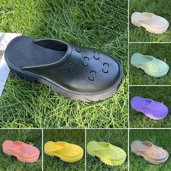 women's slippers luxury designer sandals fashion baotou shoes hole shoes indoor and outdoor men's slippers openwork platform slipp, Black
women's slippers luxury designer sandals fashion baotou shoes hole shoes indoor and outdoor men's slippers openwork platform slipp, Black