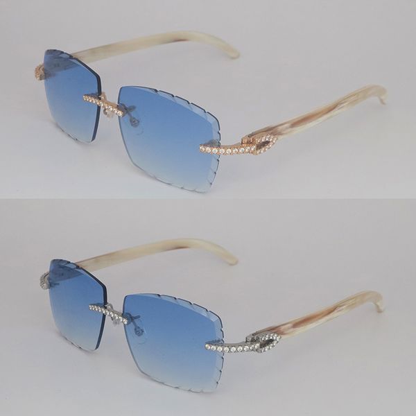 moissanite diamond set rimless sunglasses womans big stones 2.5 carat diamond sun glasses original white stripes genuine natural horn men wo, White;black
moissanite diamond set rimless sunglasses womans big stones 2.5 carat diamond sun glasses original white stripes genuine natural horn men wo, White;black