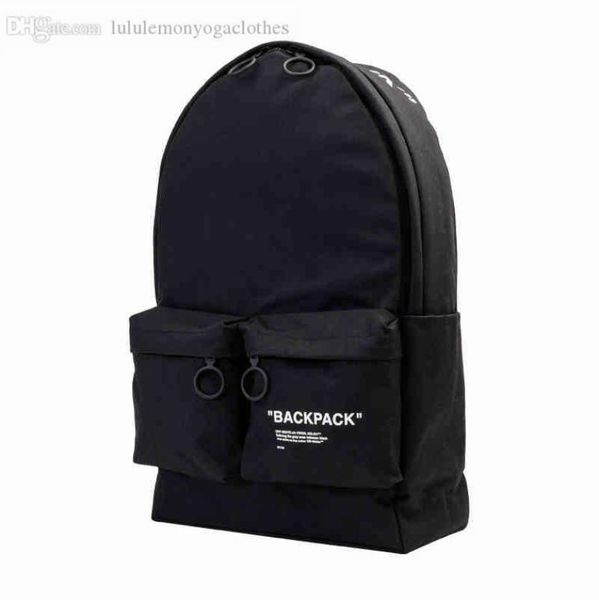 20ss travel backpack letter slogan student schoolbag gym sling bag men black waist bags multi purpose satchel women off outdoor sp3318139
20ss travel backpack letter slogan student schoolbag gym sling bag men black waist bags multi purpose satchel women off outdoor sp3318139