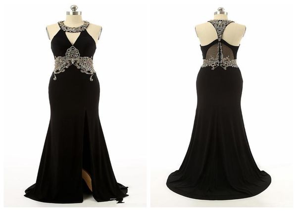 2017 real image elegant mermaid evening dresses sweep train beaded rhinestone formal special occasion party gowns 1809735, Black;red
2017 real image elegant mermaid evening dresses sweep train beaded rhinestone formal special occasion party gowns 1809735, Black;red