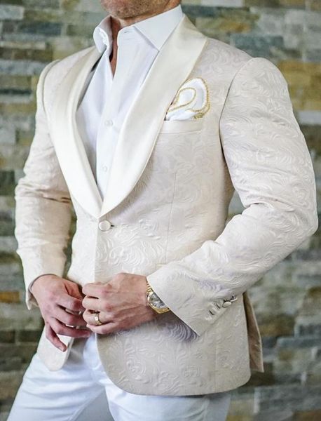 fashion embossing groom tuxedos shawl lapel groomsmen mens wedding dress man jacket blazer prom dinner 2 piece suitjacketpantst5154353, Black;gray
fashion embossing groom tuxedos shawl lapel groomsmen mens wedding dress man jacket blazer prom dinner 2 piece suitjacketpantst5154353, Black;gray