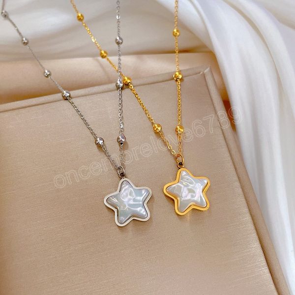 titanium steel star pendant necklace for men women hip hop gold beads chains choker necklace korean fashion jewelry, Silver
titanium steel star pendant necklace for men women hip hop gold beads chains choker necklace korean fashion jewelry, Silver