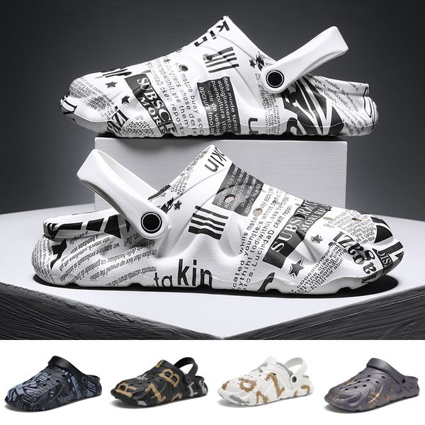 sandals men's trendy graffiti shoes selling summer beach designer outdoor clogs for men zapatillas de hombre 230404, Black
sandals men's trendy graffiti shoes selling summer beach designer outdoor clogs for men zapatillas de hombre 230404, Black