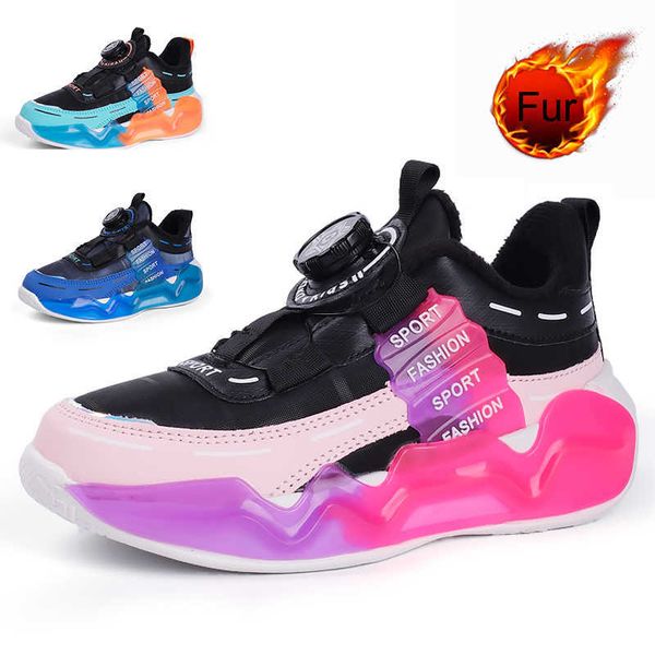athletic outdoor winter children's rotary buckle shoes for girls boys kids basketball sneakers casual running outdoor sports warm high-, Black
athletic outdoor winter children's rotary buckle shoes for girls boys kids basketball sneakers casual running outdoor sports warm high-, Black
