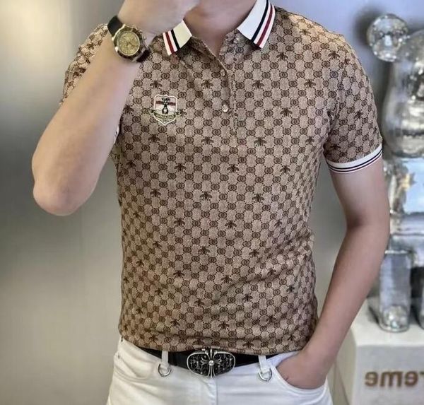 2023ss designer clothes embroidery men's polos summer fashion slim short sleeve men polo shirt tee mens clothes, White;black
2023ss designer clothes embroidery men's polos summer fashion slim short sleeve men polo shirt tee mens clothes, White;black