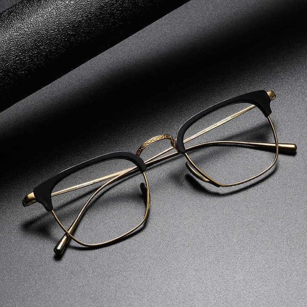 2023 fashion designer new sunglasses pure titanium eyebrow eyeglass japanese wannian turtle 1112 the same plate large plain facial artifact, White;black
2023 fashion designer new sunglasses pure titanium eyebrow eyeglass japanese wannian turtle 1112 the same plate large plain facial artifact, White;black