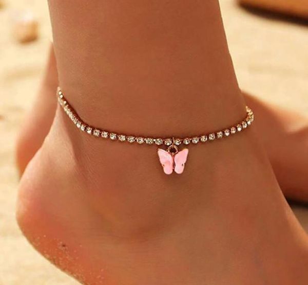 sweet cute butterfly anklet rhinestone crystal bracelet boho beach acrylic anklets for women sandals foot bracelets female jewelry8162197, Red;blue
sweet cute butterfly anklet rhinestone crystal bracelet boho beach acrylic anklets for women sandals foot bracelets female jewelry8162197, Red;blue