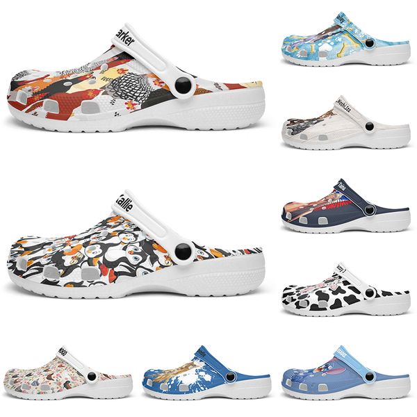 Customized beautiful and comfortable glossy Diy shoes for men and women's indoor slippers 39-99524
Customized beautiful and comfortable glossy Diy shoes for men and women's indoor slippers 39-99524