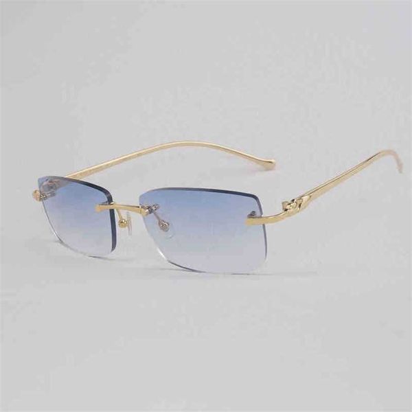 2023 designer glasses new vintage rimless sunglasses men leopard gafas retro shades women goggles for driving clear glasses metal frame eyew, White;black
2023 designer glasses new vintage rimless sunglasses men leopard gafas retro shades women goggles for driving clear glasses metal frame eyew, White;black