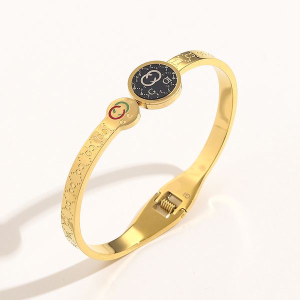 classic g-letter designer women mens bangle open bracelets brand letter anniversary gift jewelry accessory high quality, Black
classic g-letter designer women mens bangle open bracelets brand letter anniversary gift jewelry accessory high quality, Black