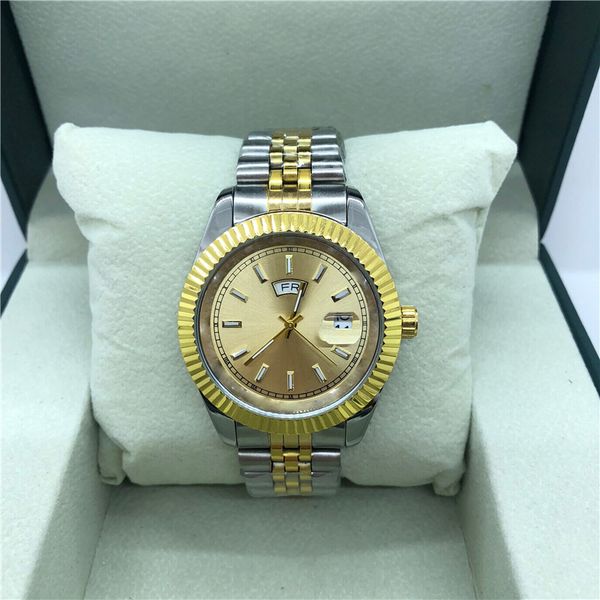 fashion full brand wrist watches men male style 40 mm date luxury with steel metal band quartz clock x274, Slivery;golden
fashion full brand wrist watches men male style 40 mm date luxury with steel metal band quartz clock x274, Slivery;golden