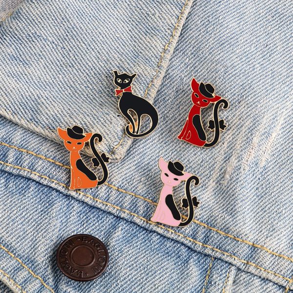 gentleman etiquette jazz style meow cat cartoon brooch pin jewelry cute kitten alloy badge medal pendant, Blue
gentleman etiquette jazz style meow cat cartoon brooch pin jewelry cute kitten alloy badge medal pendant, Blue