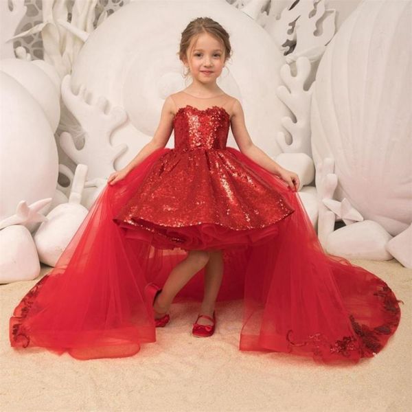 sparkling sequined puffy short girl039s pageant dresses with bow tulle detachable train flower girls039 dress sheer neck pri7634216, White;red
sparkling sequined puffy short girl039s pageant dresses with bow tulle detachable train flower girls039 dress sheer neck pri7634216, White;red