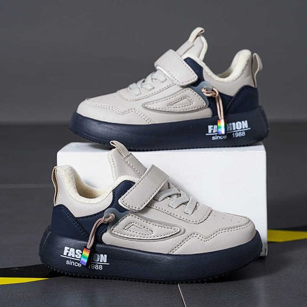 athletic outdoor children's shoes autumn and winter leather waterproof children's sports shoes casual boys' plush cotton shoe, Black
athletic outdoor children's shoes autumn and winter leather waterproof children's sports shoes casual boys' plush cotton shoe, Black