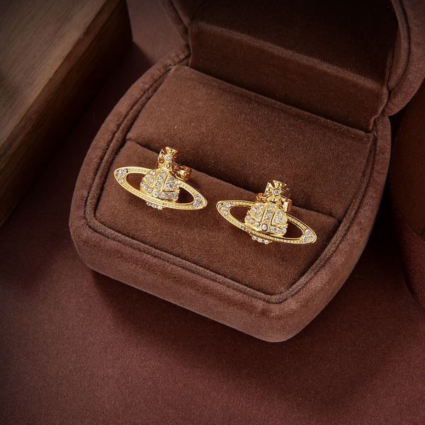 designer stud earrings vivian luxury women fashion jewelry earing metal pearl earring cjeweler westwood woman 454fdfd, Golden;silver
designer stud earrings vivian luxury women fashion jewelry earing metal pearl earring cjeweler westwood woman 454fdfd, Golden;silver