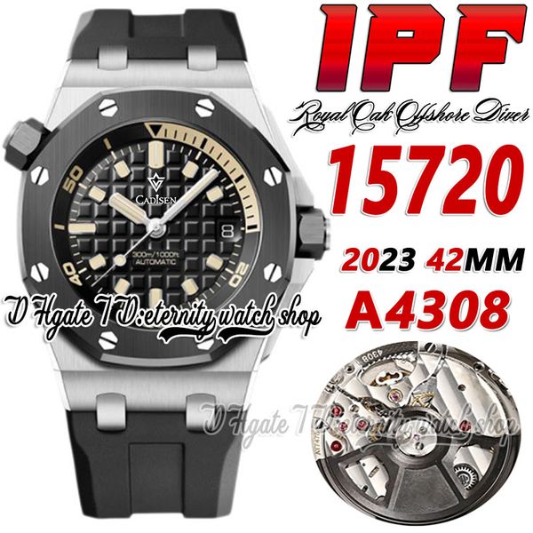 ipf ip15720 diver a4308 automatic mens watch 42mm stainless steel case black textured dial stick markers rubber strap 2023 super edition ete, Slivery;brown
ipf ip15720 diver a4308 automatic mens watch 42mm stainless steel case black textured dial stick markers rubber strap 2023 super edition ete, Slivery;brown