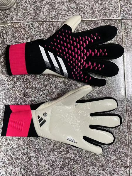 2023 new goalkeeper gloves finger protection professional men football gloves adults kids thicker goalie soccer glove, Black
2023 new goalkeeper gloves finger protection professional men football gloves adults kids thicker goalie soccer glove, Black