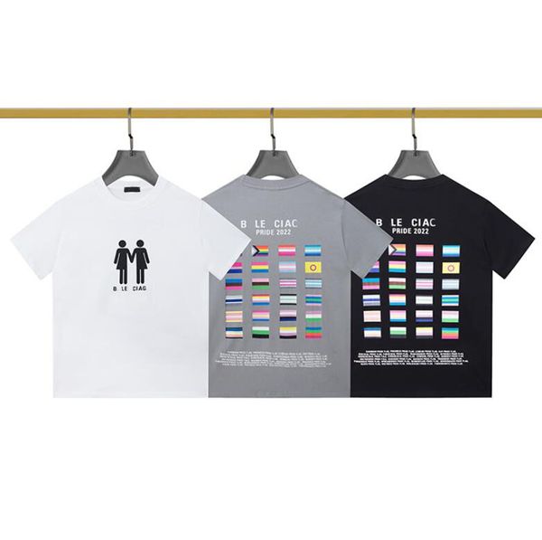 summer new paris mens t-shirts designer tee luxury front back letter print tshirt t shirt classic fashion womens short sleeve casual pure co, White;black
summer new paris mens t-shirts designer tee luxury front back letter print tshirt t shirt classic fashion womens short sleeve casual pure co, White;black