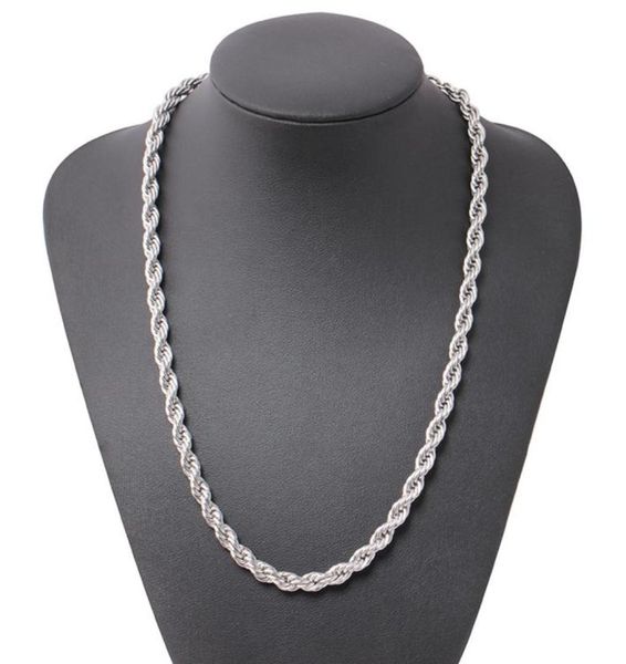ed rope chain classic mens jewelry 18k white gold filled hip hop fashion necklace jewelry 24 inches2440963, Silver
ed rope chain classic mens jewelry 18k white gold filled hip hop fashion necklace jewelry 24 inches2440963, Silver
