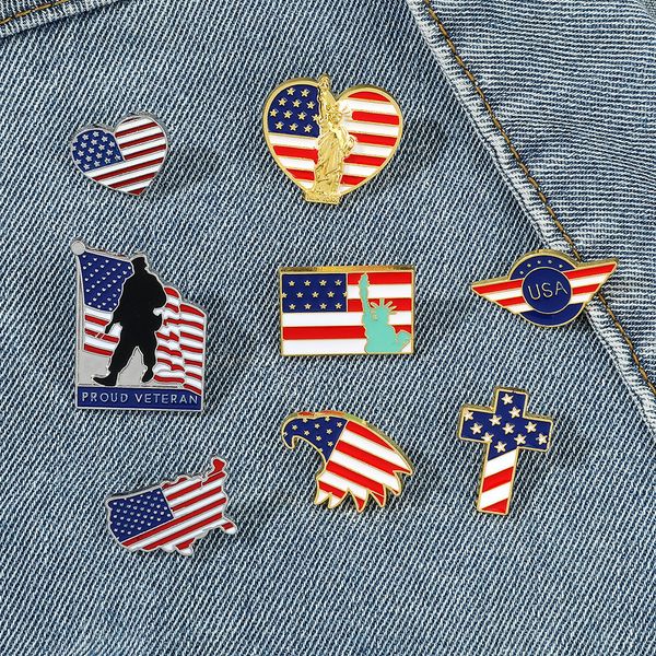 us flag series metal emblem independence day alloy pin cute anime movies games hard enamel pins collect metal cartoon brooch backpack hat ba, Blue
us flag series metal emblem independence day alloy pin cute anime movies games hard enamel pins collect metal cartoon brooch backpack hat ba, Blue