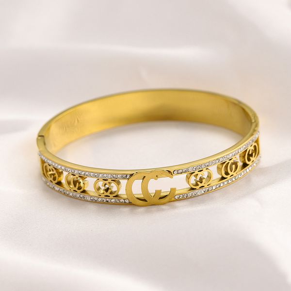 luxury letter designer bracelets elegant women mens bangle brand letter pierced pendants anniversary gift jewelry accessory high quality, Black
luxury letter designer bracelets elegant women mens bangle brand letter pierced pendants anniversary gift jewelry accessory high quality, Black