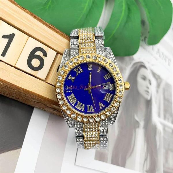 bling men women fashion watch full diamond iced out watches stainless steel quartz movement male gift dress wristwatche3060, Slivery;brown
bling men women fashion watch full diamond iced out watches stainless steel quartz movement male gift dress wristwatche3060, Slivery;brown