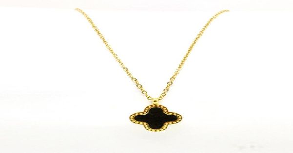 new fashion 18k gold double side four leaf clover pendant necklace for women gift5591505, Silver
new fashion 18k gold double side four leaf clover pendant necklace for women gift5591505, Silver