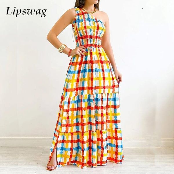 casual dresses high waist slim waisted a line fashion plaid stretch pleated summer women slant collar one shoulder 230404, Black;gray
casual dresses high waist slim waisted a line fashion plaid stretch pleated summer women slant collar one shoulder 230404, Black;gray