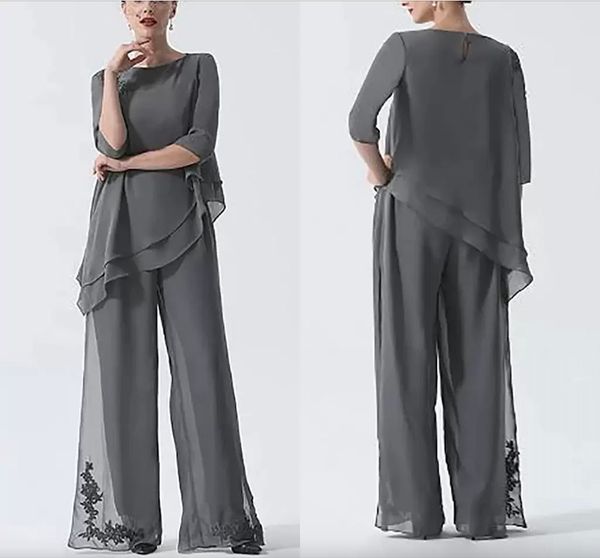 pantsuit jumpsuit mother of the bride dresses plus size jewel neck floor length chiffon 3/4 sleeve evening gowns lace appliques women party, Black;red
pantsuit jumpsuit mother of the bride dresses plus size jewel neck floor length chiffon 3/4 sleeve evening gowns lace appliques women party, Black;red