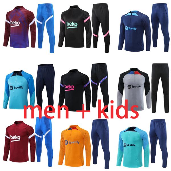 2023 barcelonas tracksuits soccer jerseys camisetas de lewandowski men and kids football tracksuit set pedri gavi football training suit, Black
2023 barcelonas tracksuits soccer jerseys camisetas de lewandowski men and kids football tracksuit set pedri gavi football training suit, Black