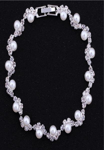 bridal pearls adorned accessories crystal beaded bracelets bridal hand accessories bridal jewelry chain9445827, White
bridal pearls adorned accessories crystal beaded bracelets bridal hand accessories bridal jewelry chain9445827, White