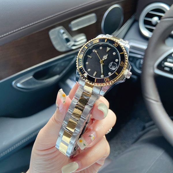 40mm relogio masculino mens watches luxury dress designer fashion black dial calendar gold bracelet folding clasp master male gifts couples, Slivery;brown
40mm relogio masculino mens watches luxury dress designer fashion black dial calendar gold bracelet folding clasp master male gifts couples, Slivery;brown