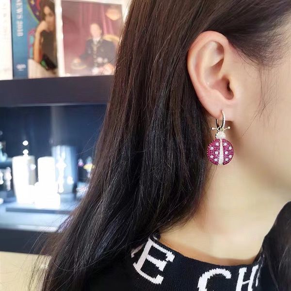 ap m ladybug earrings aaa dangle luxury fine jewelry designer earrings for women hoop diamond pearl four leaf clover stud with box ladybug, Silver
ap m ladybug earrings aaa dangle luxury fine jewelry designer earrings for women hoop diamond pearl four leaf clover stud with box ladybug, Silver