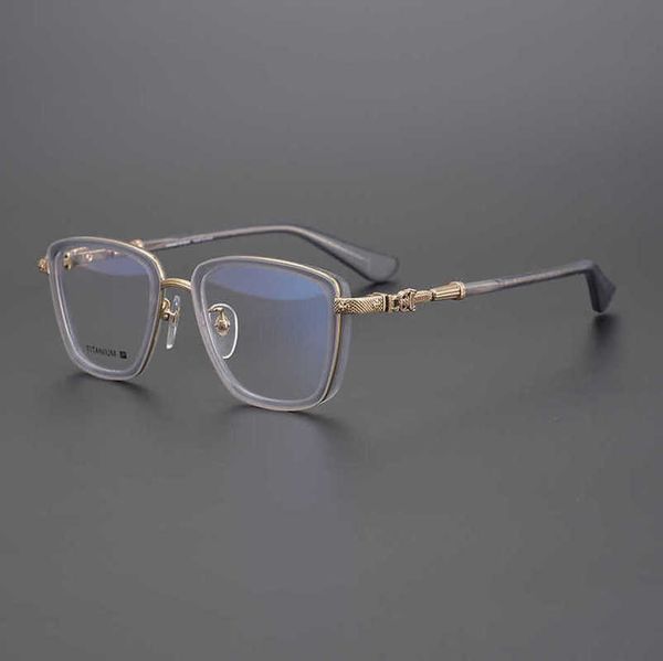 men's luxury designer japanese handmade myopia pure titanium glasses small frame can be matched with the height of male female plate, White;black
men's luxury designer japanese handmade myopia pure titanium glasses small frame can be matched with the height of male female plate, White;black