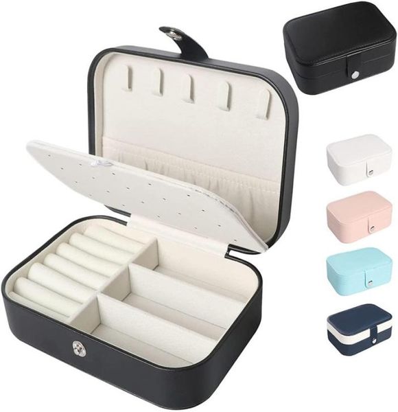 travel jewelrys organizer case bangle bracelet small jewelry box pu leather necklace earrings women portable jewellery storage hol3790038, Black;white
travel jewelrys organizer case bangle bracelet small jewelry box pu leather necklace earrings women portable jewellery storage hol3790038, Black;white