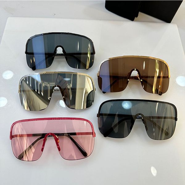 SHIELD SUNGLASSES 9557 Designer oversize Fashion Mens and Womens Mask Multi color Lunettes UV400 Metal Frame Leisure Resort Beach Party comes with an original box
SHIELD SUNGLASSES 9557 Designer oversize Fashion Mens and Womens Mask Multi color Lunettes UV400 Metal Frame Leisure Resort Beach Party comes with an original box