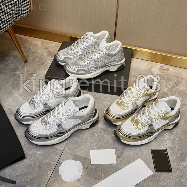 designer calfskin casual shoes suede reflective sneakers vintage leather trainers gold silver fashion shoes patchwork shoe platform lace-up, Black
designer calfskin casual shoes suede reflective sneakers vintage leather trainers gold silver fashion shoes patchwork shoe platform lace-up, Black