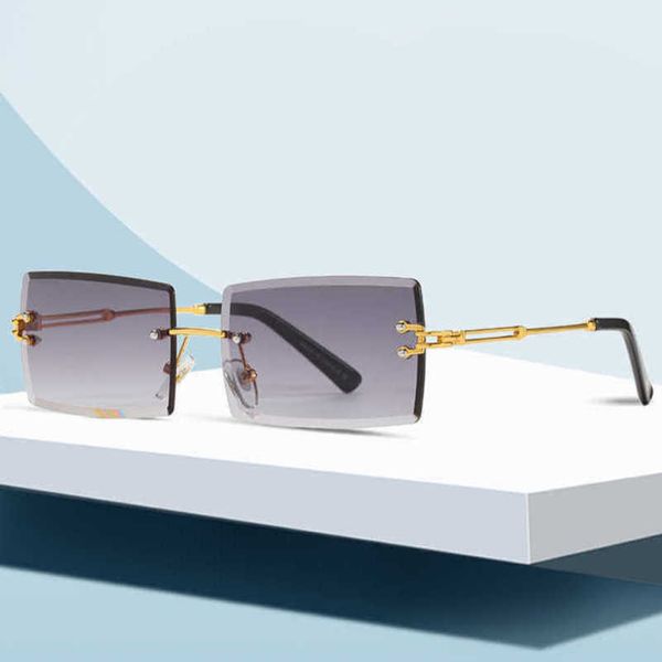 rs square rimless cut edge gradient color fashion fashion street glasses, White;black
rs square rimless cut edge gradient color fashion fashion street glasses, White;black