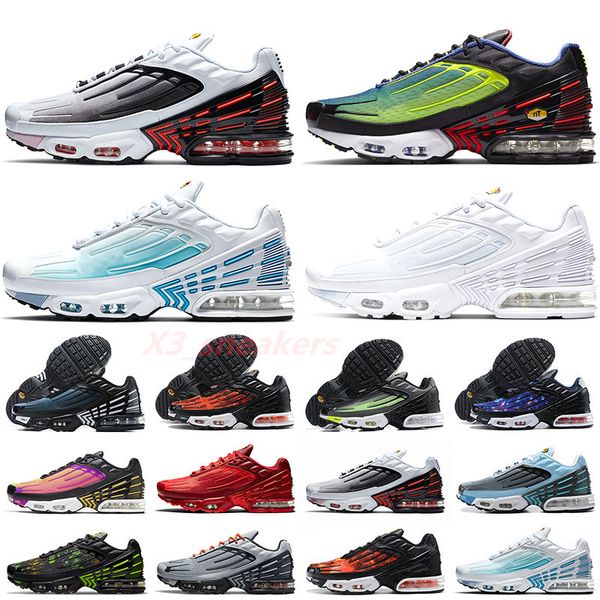tn plus 3 tuned iii men sports shoes laser blue white aquamarine obsidian hyper violet deep parachute ghost green triple black designer trai
tn plus 3 tuned iii men sports shoes laser blue white aquamarine obsidian hyper violet deep parachute ghost green triple black designer trai