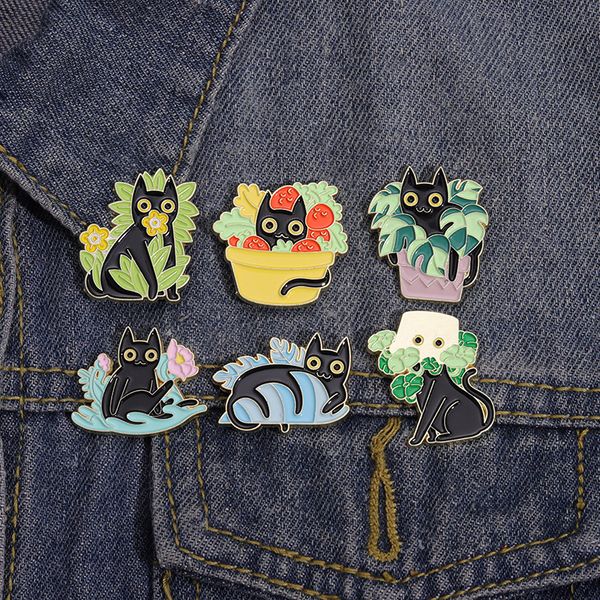 creative cartoon cactus plants potted plants black cute pet cat brooch cute anime movies games hard enamel pins collect metal cartoon brooch
creative cartoon cactus plants potted plants black cute pet cat brooch cute anime movies games hard enamel pins collect metal cartoon brooch