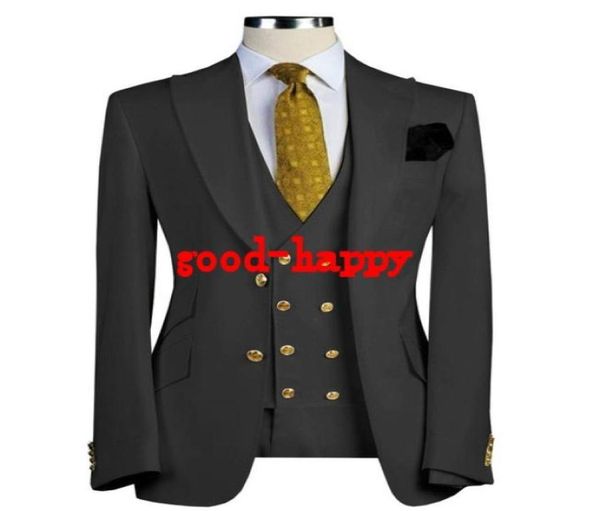 fashion black men wedding tuxedos peak lapel two button groom tuxedos excellent men jacket blazer 3 piece suitjacketpantstieve5916936, Black;gray
fashion black men wedding tuxedos peak lapel two button groom tuxedos excellent men jacket blazer 3 piece suitjacketpantstieve5916936, Black;gray