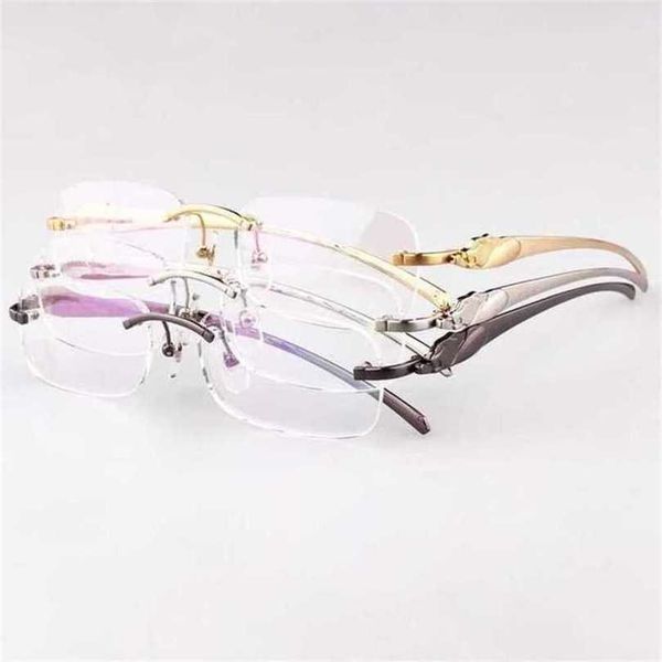 2023 fashion designer new sunglasses square metal eyeglasses clear transparent panther men optical frames women prescription pchromic glasse, White;black
2023 fashion designer new sunglasses square metal eyeglasses clear transparent panther men optical frames women prescription pchromic glasse, White;black
